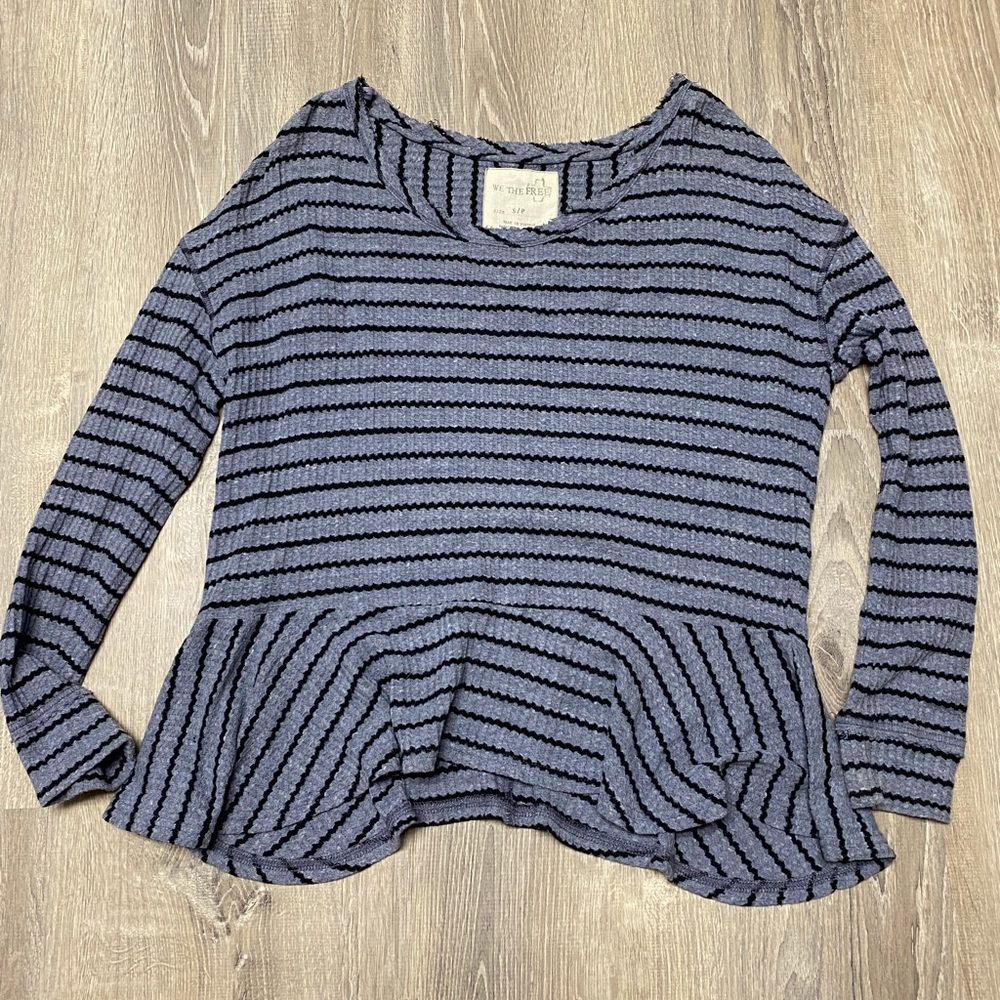 Free People Thermal Long Sleeve Top